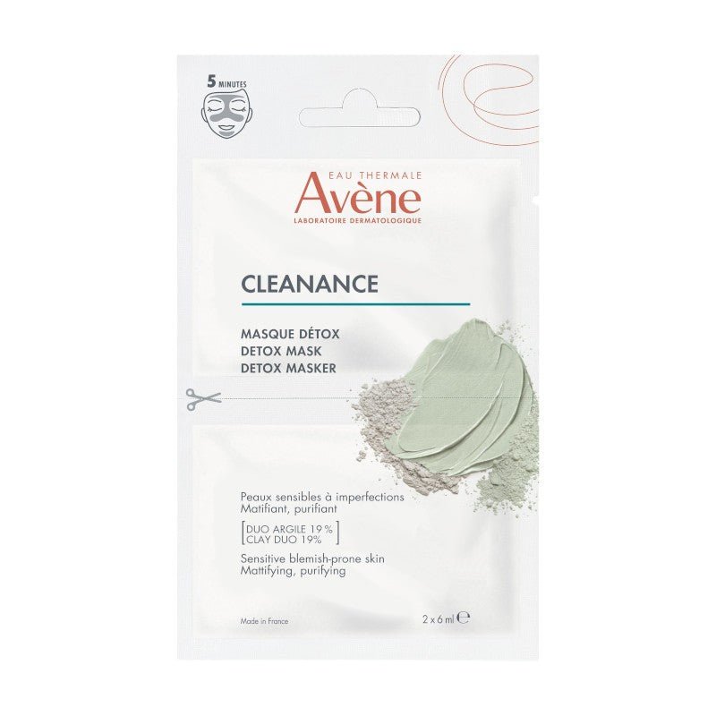 AVÈNE Cleanance Mascarilla Detox 2x6ml-1