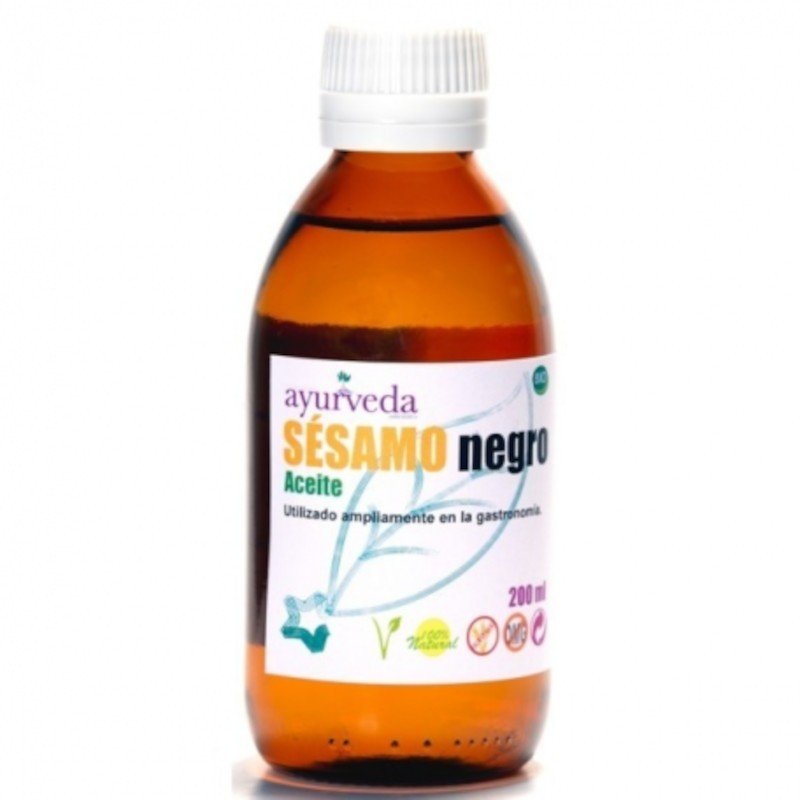 Ayurveda Aceite De Sesamo Negro 200 ml-1