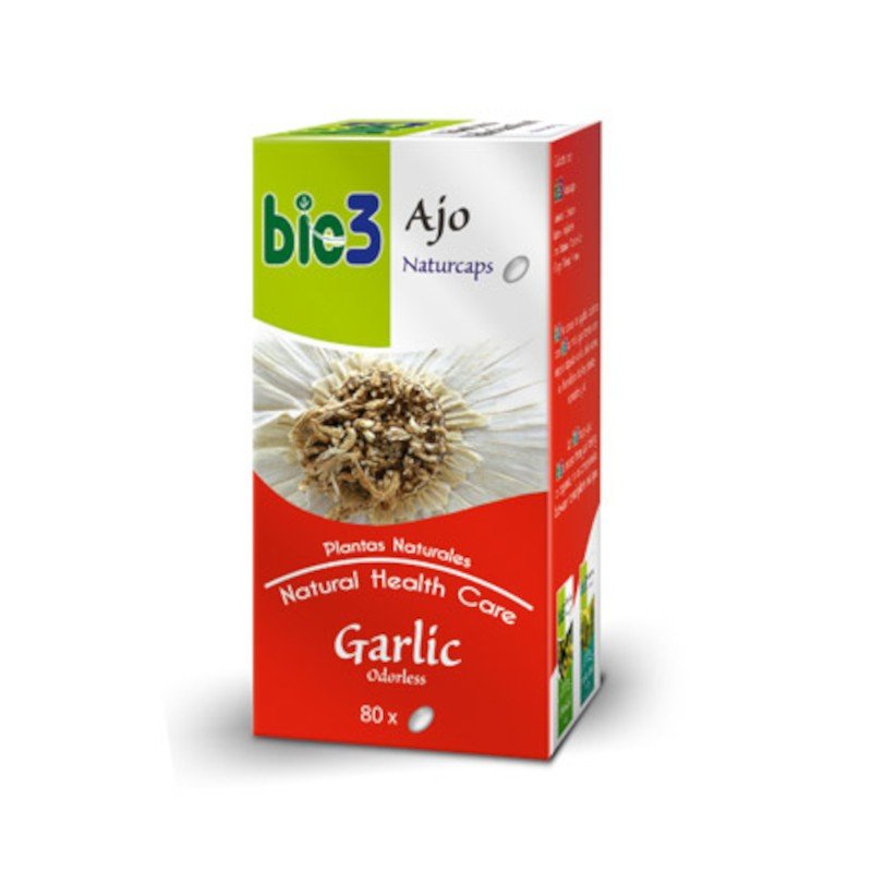 Bie3 Ajo Naturcaps 500 mg 80 Cápsulas-1