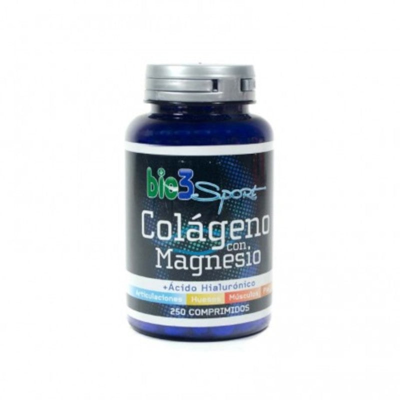Bie3 Sport Colágeno con Magnesio + Ac. Hialurónico + Vitaminas 250 Comprimidos-1