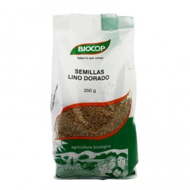 Biocop Semillas de Lino Dorado 250 gr-1