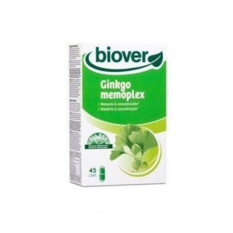 Biover Ginkgo Memoplex Memoria 45 Capsulas-1