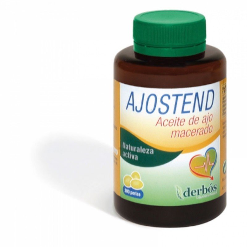 Derbos Ajostend Aceite De Ajo Macerado 200 Perlas 500 mg-1