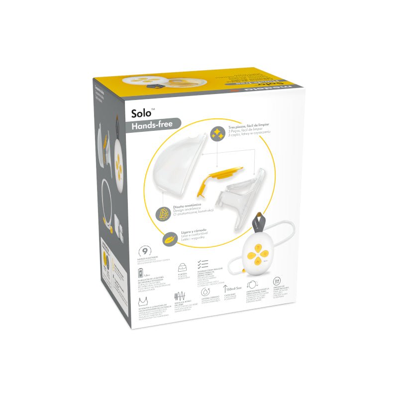 Medela Solo Hands Free Extractor de Leche Eléctrico-4