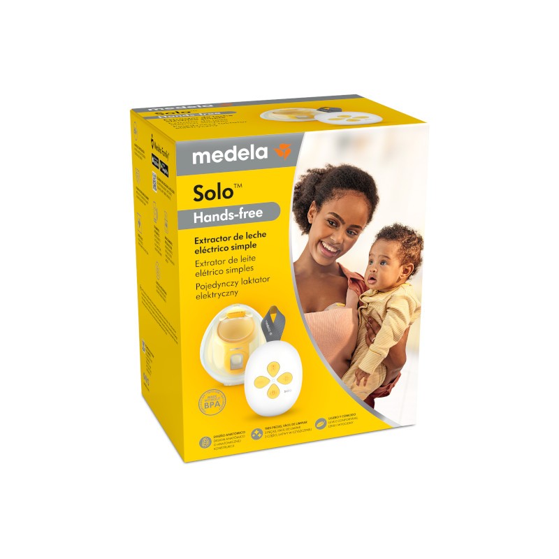 Medela Solo Hands Free Extractor de Leche Eléctrico-3