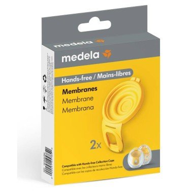 Medela Membranas Silicona Manos libres 2 unidades-2