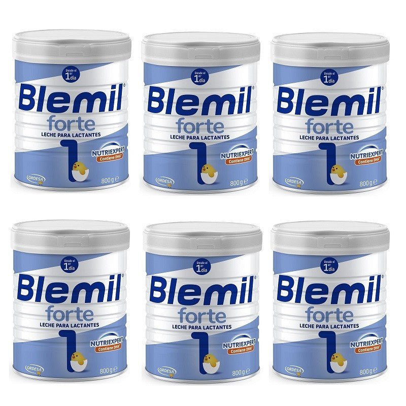 BLEMIL Forte 1 Leche para Lactantes PACK 6x800gr-2