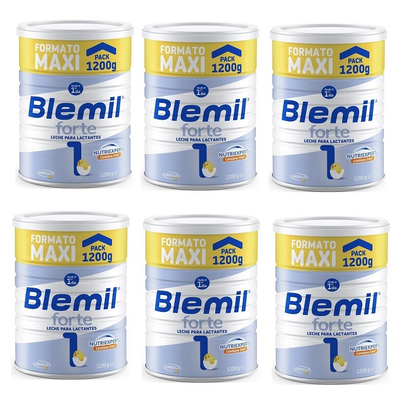 BLEMIL Forte 1 Leche para Lactantes PACK 6x1200gr-1