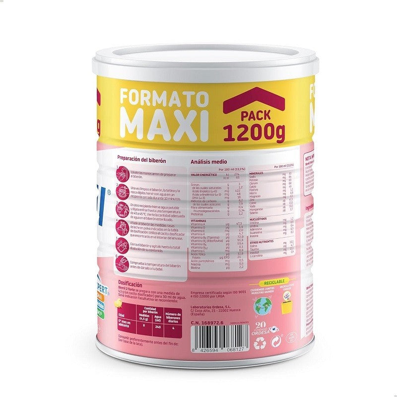 BLEMIL Forte 2 Leche de Continuación PACK 6x1200gr-7