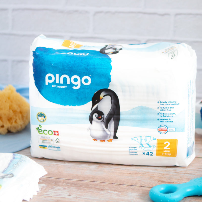 Pingo Pañales Ecológicos Talla 2 Mini 42 uds-6