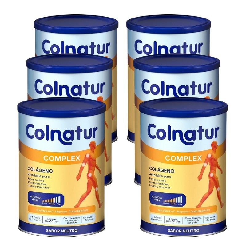 COLNATUR Complex Neutro Colágeno Soluble PACK 6x330g-1