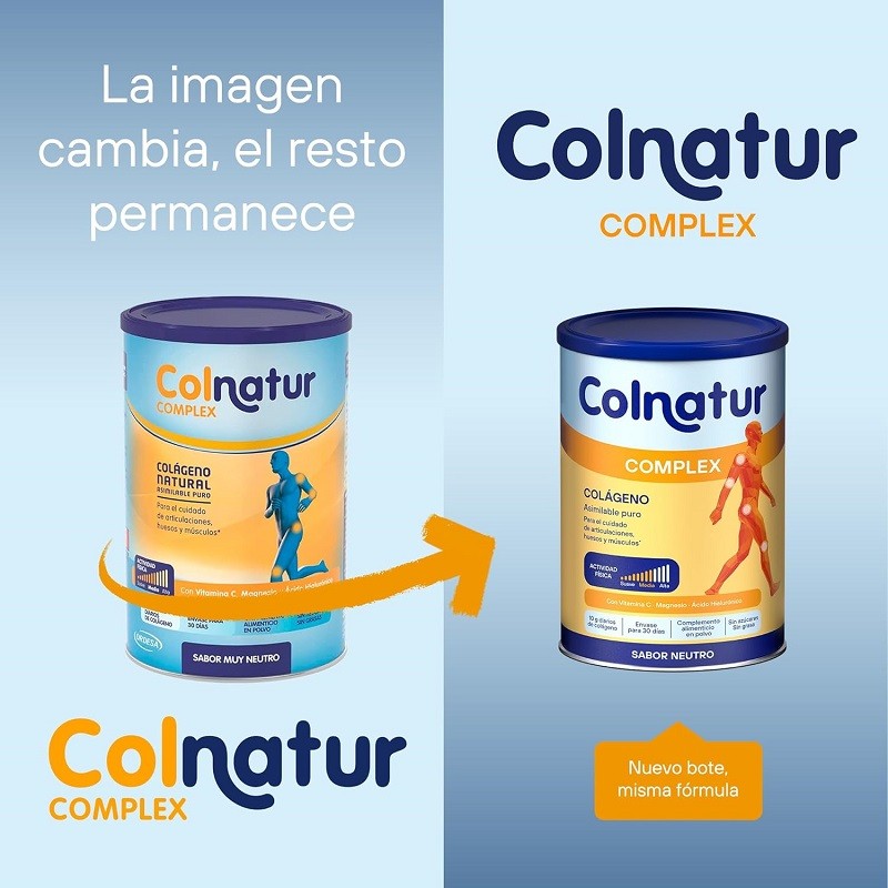 COLNATUR Complex Neutro Colágeno Soluble DUPLO 2x330g OFERTA UNIDADES LMITADAS-2