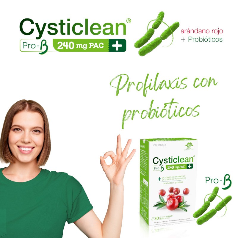 CYSTICLEAN Prob 30 Cápsulas-3