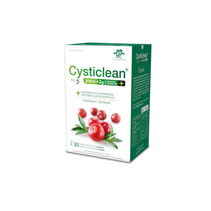 CYSTICLEAN Prob-D Manosa 30 Sobres-1