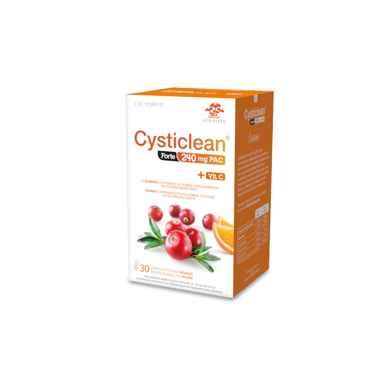 CYSTICLEAN Forte 240mg PAC 30 Sobres-1