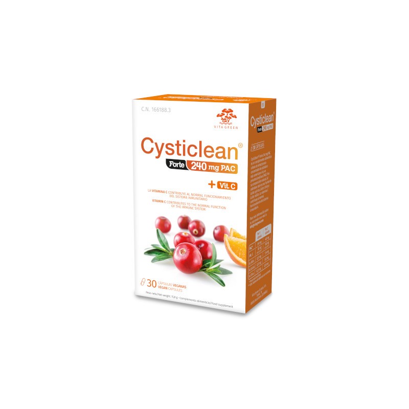 CYSTICLEAN Forte 240mg PAC 30 Cápsulas-1