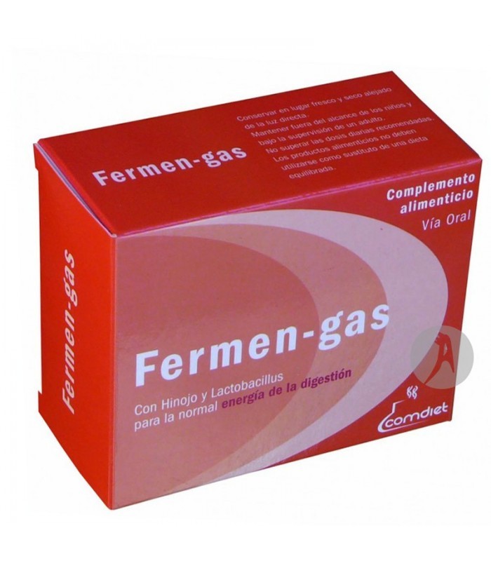 Comdiet Fermen-gas 30 Cápsulas Negras + 30 Cápsulas Blancas-1