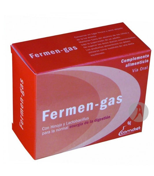 Comdiet Fermen-gas 30 Cápsulas Negras + 30 Cápsulas Blancas-1