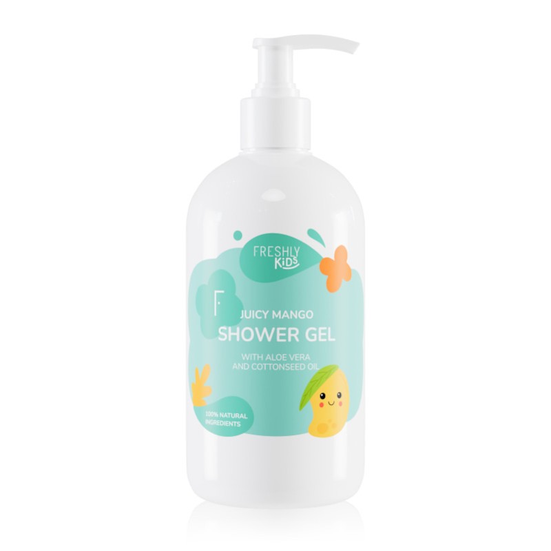 Freshly Cosmetics Juicy Mango Shower Gel WOW Size 400ml-1