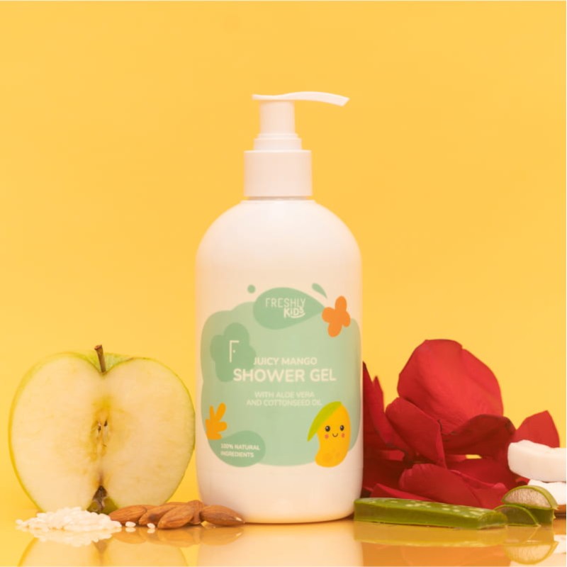 Freshly Cosmetics Juicy Mango Shower Gel WOW Size 400ml-3