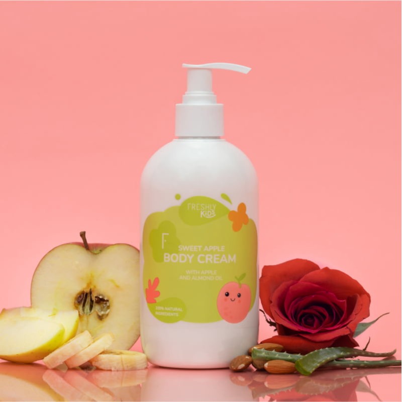 Freshly Cosmetics Sweet Apple Body Cream WOW Size 400ml-3