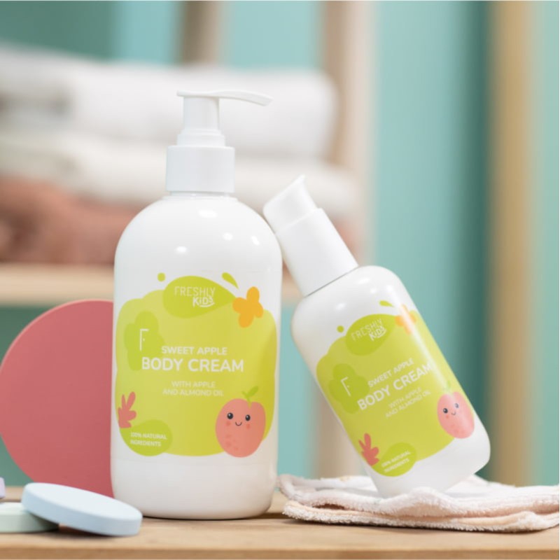 Freshly Cosmetics Sweet Apple Body Cream WOW Size 400ml-5