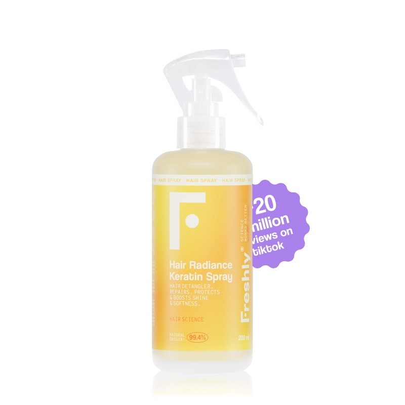 Freshly Cosmetics Hair Radiance Keratin Spray WOW Size 200ml-1