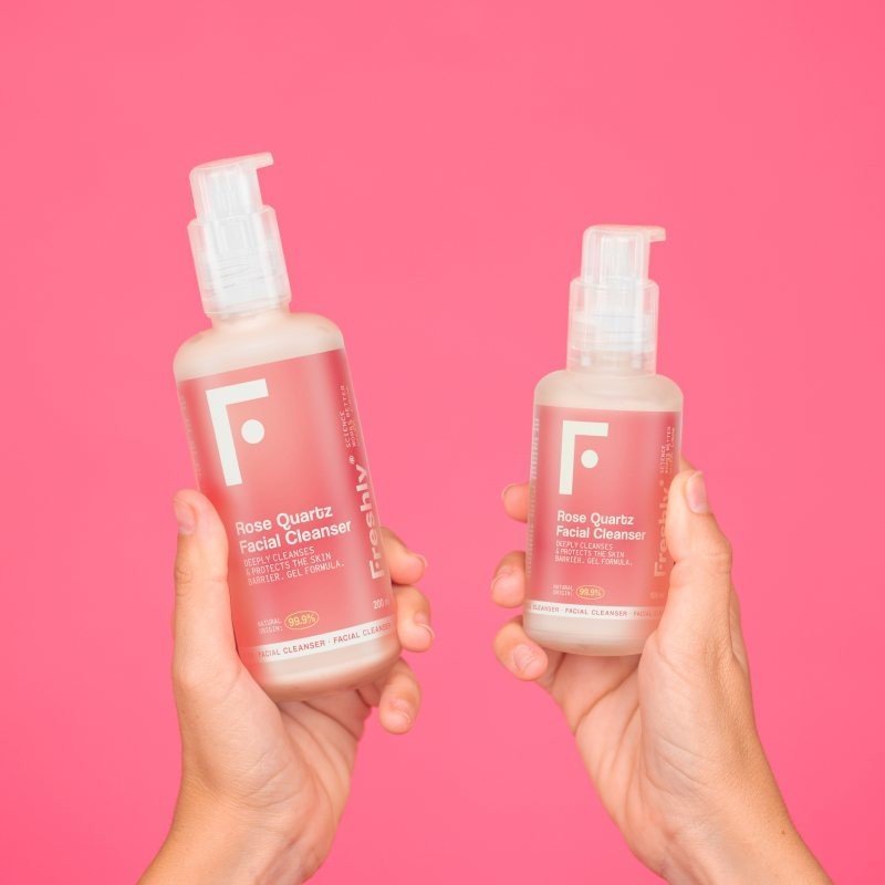 Freshly Cosmetics Rose Quartz Facial Cleanser WOW Size 200ml-2