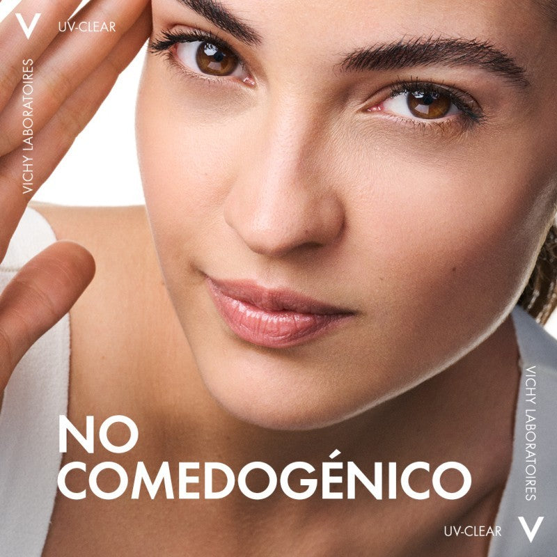 VICHY Capital Soleil UV Clear Fluido Anti-imperfecciones SPF50 DUPLO 2x40ml-12