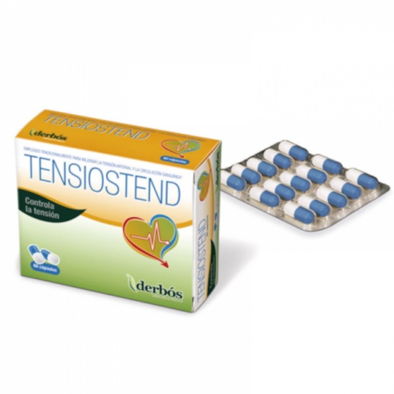 Derbos Tensiostend 60 Cápsulas-1