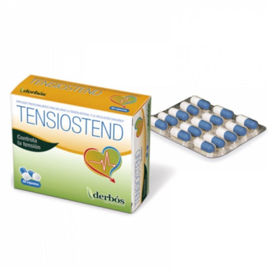 Derbos Tensiostend 60 Cápsulas-1