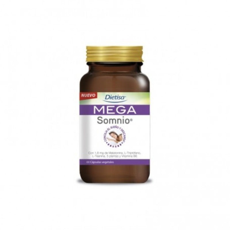 Dietisa Mega Somnio 60 Cápsulas Vegetales-1
