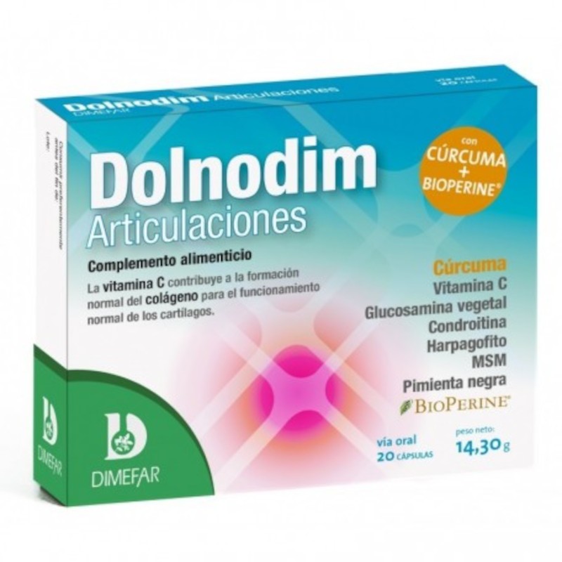 Dimefar Dolnodim Articulaciones 20 Cápsulas-1