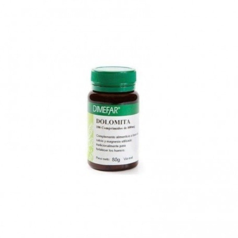 Dimefar Dolomita 100 Comprimidos 800 mg-1
