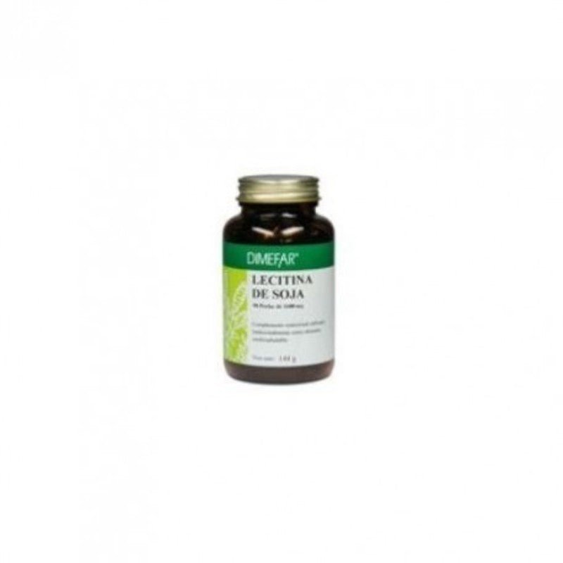 Dimefar Lecitina De Soja 1200 mg 90 Cápsulas-1
