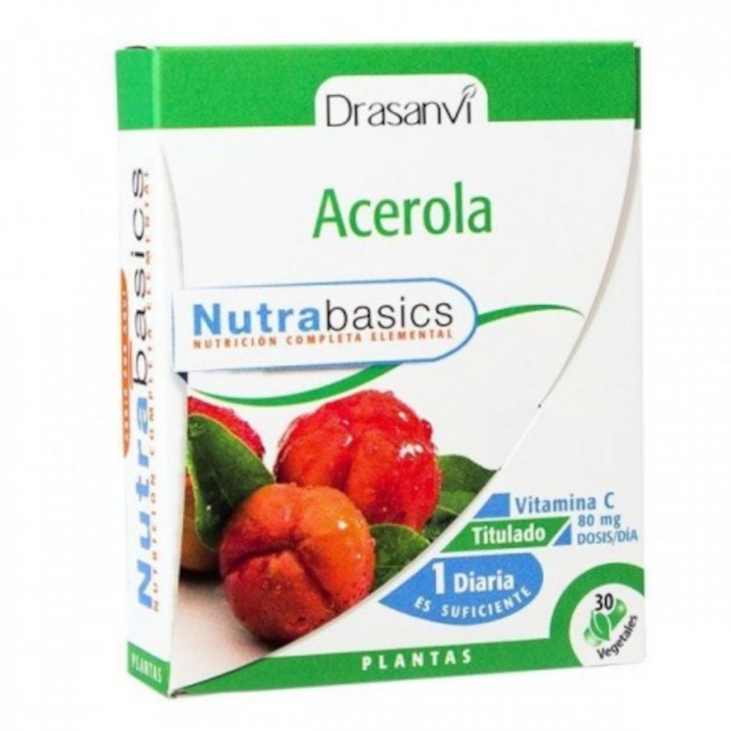 Drasanvi Nutrabasics Acerola 30 Cápsulas-1