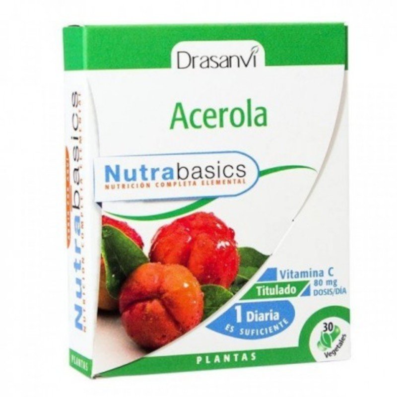 Drasanvi Nutrabasics Acerola 30 Cápsulas-1