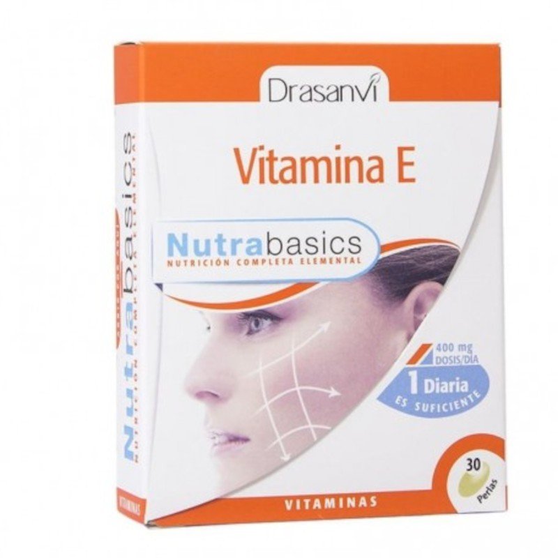 Drasanvi NutraBasics Vitamina E 30 Perlas-1