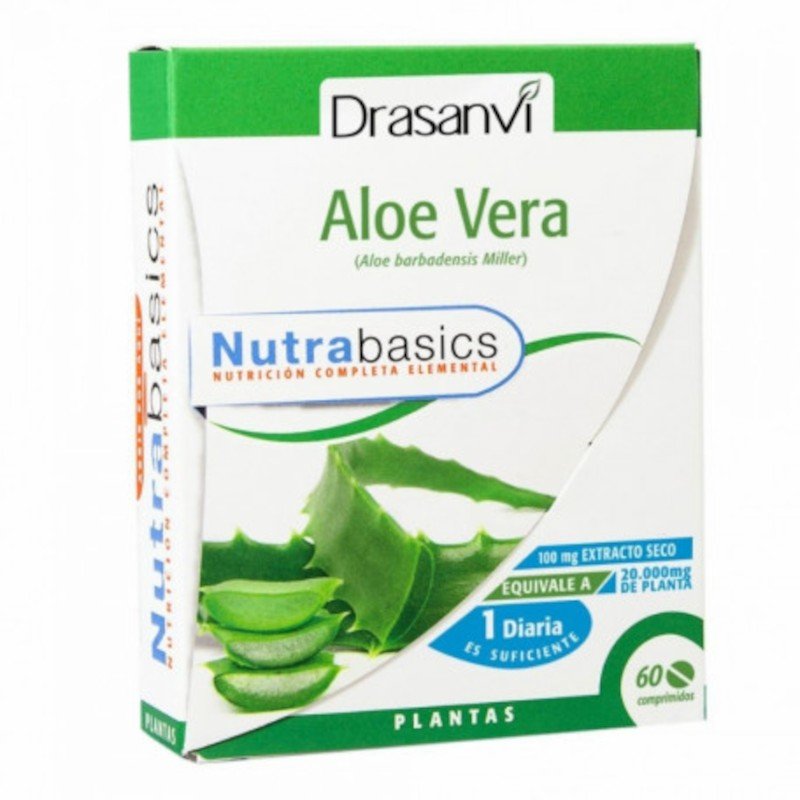 Drasanvi Nutrabasics Aloe Vera Plus 60 Comprimidos-1