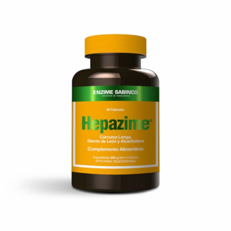 Enzime - Sabinco Hepazime 450 mg 60 Cápsulas-1