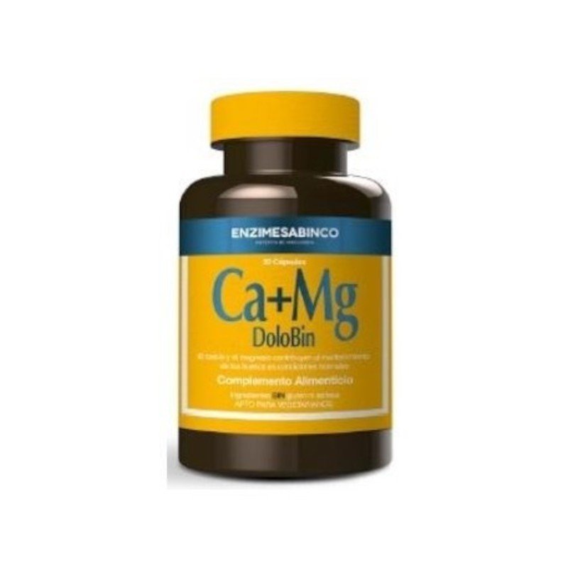 Enzime - Sabinco Dolobin Ca + Mg 50 Cápsulas-1