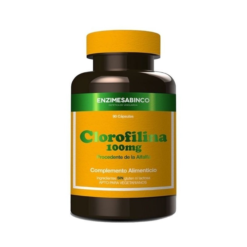 Enzime - Sabinco Clorofilina 100 mg 90 Cápsulas-1