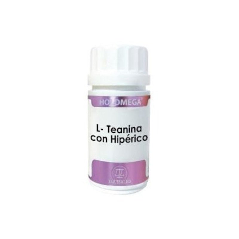 Equisalud Holomega L-teanina con Hiperico 50 Cápsulas-1