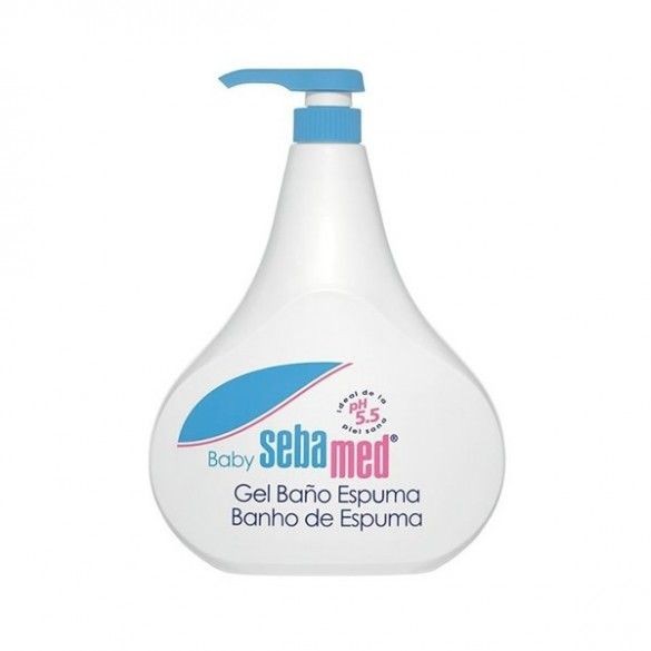SEBAMED Baby Baño de Espuma 1l. + REGALO Muestras Momentos de bienestar-1