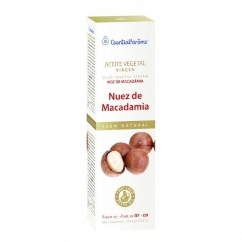 Esential Aroms Nuez de Macadamia Aceite Vegetal Virgen 100 ml-1