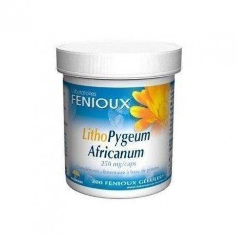 Fenioux Litho Pygeum Africanum 250 mg 200 Cápsulas-1