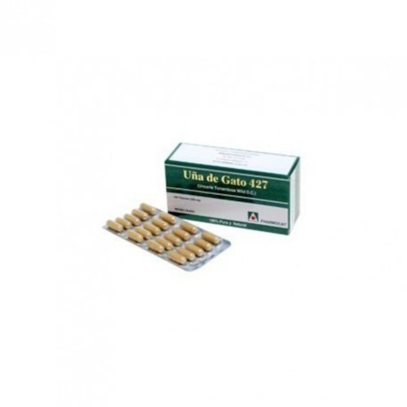 Fharmocat Uña de Gato 427 100 Cápsulas-1