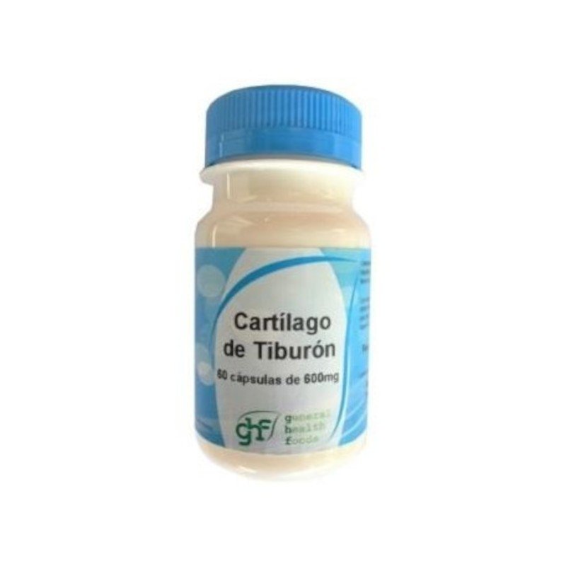 Ghf Cartílago de Tiburón 500 mg 60 Cápsulas-1