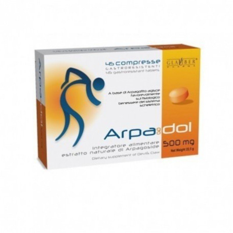 Glauber Pharma Arpagodol 45 Comprimidos 500 mg-1