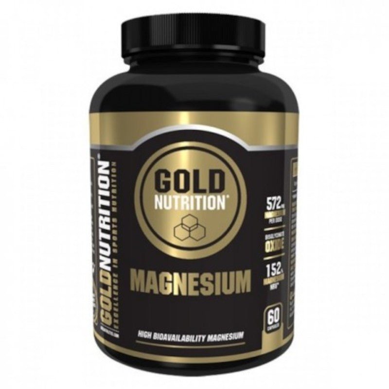 Gold Nutrition Magnesio 600 mg 60 Cápsulas-1
